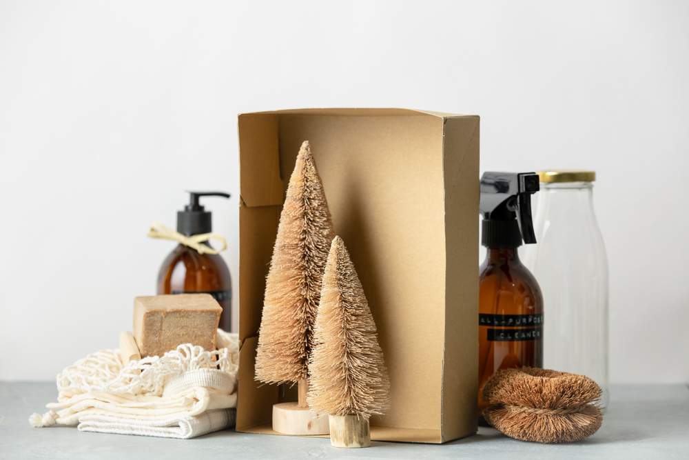盒裝椰子纖維圣誕樹(shù) 零浪費(fèi)美容、身體護(hù)理與家居清潔新選擇